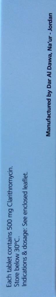 Claridar Tablets 500mg